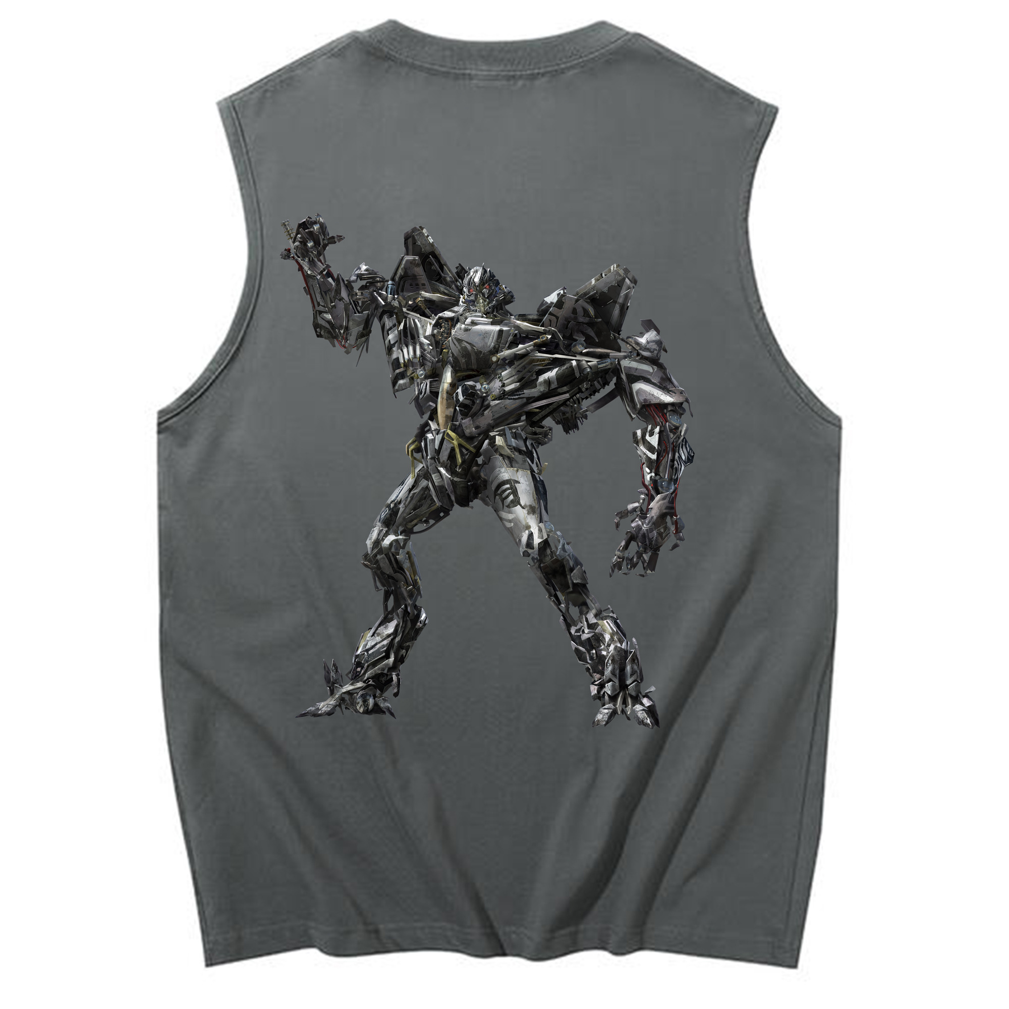 （画像用） Transformers トランスフォーマー コットン100％タンクトップ（背面プリント）